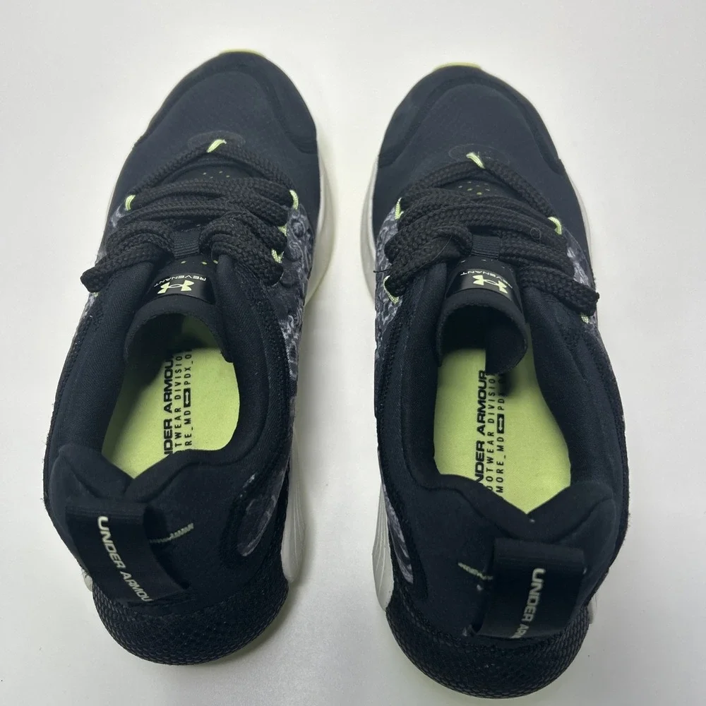Under Armour UA HOVR Running‎ Shoes Women's Size 9.5 Black 'Revenant Venom'